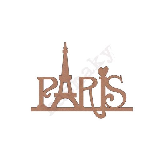 PALABRA "PARIS" CON TORRE - DM-016-CMP
