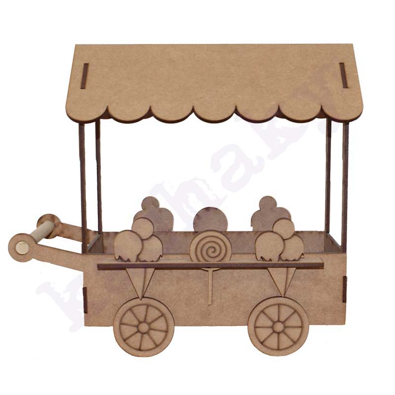 DM-117-INF - CARRITO CHUCHES - Kashaky Dex Manualidades